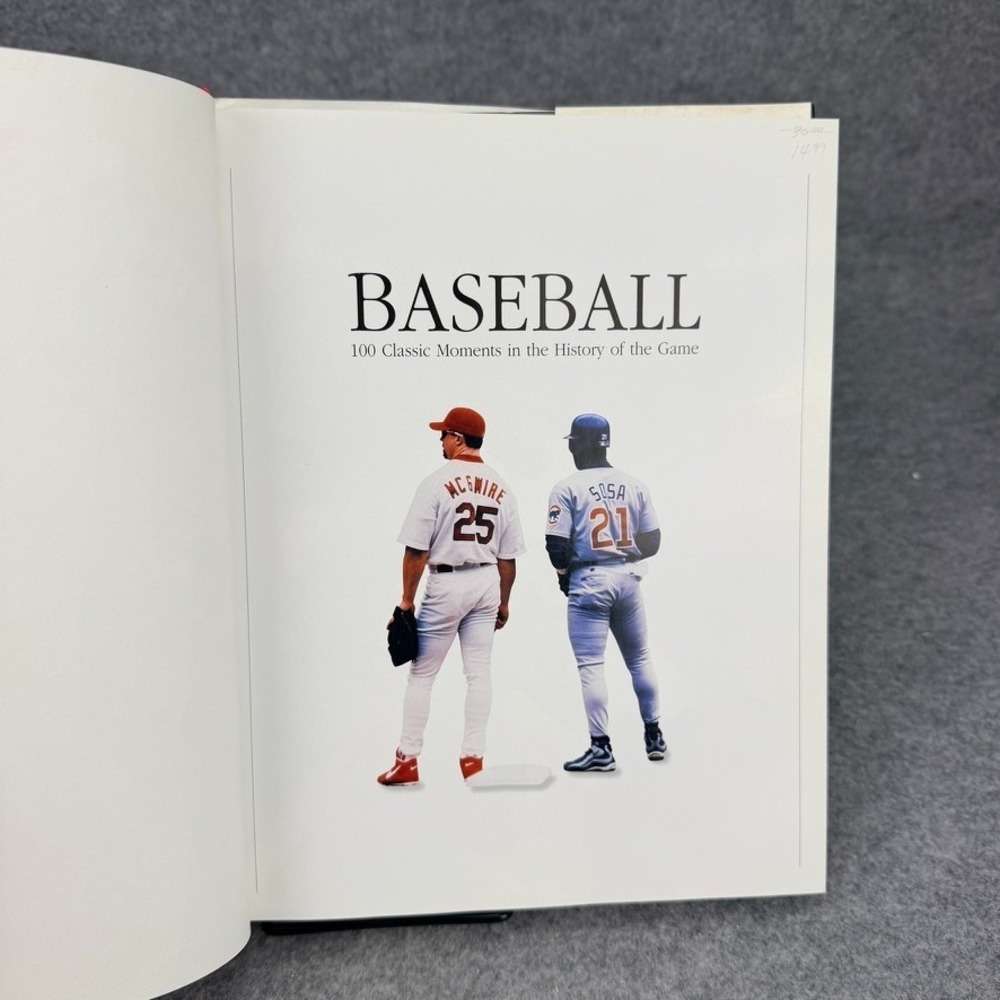 Baseball 100 Classic Moments History of the Game HC 2000 DK Hall of Fame Book - Picture 7 of 12